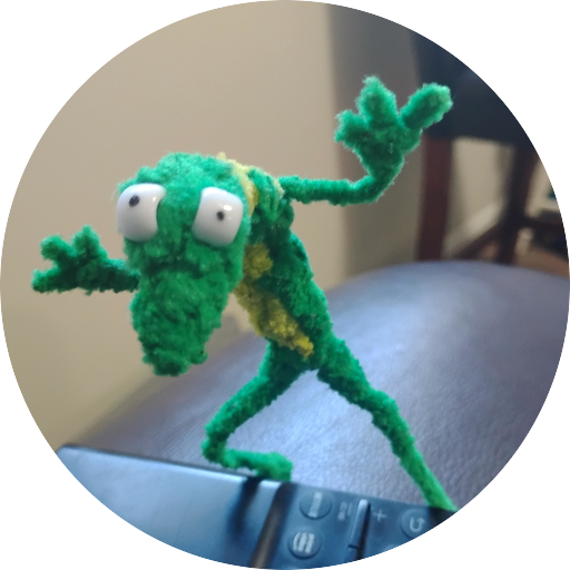 Frog-Michael likes cheese