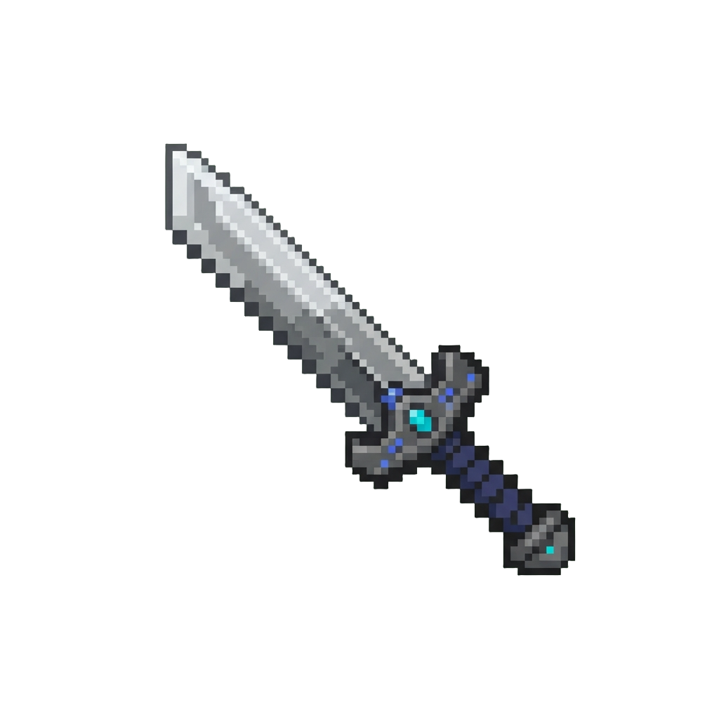 A Pristine Chrome Nano-alloy Saber