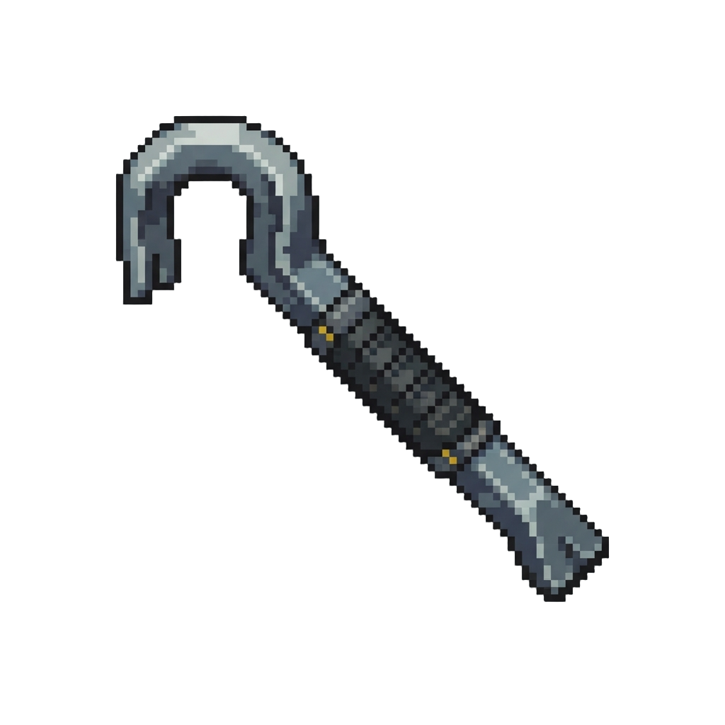 A Buckled Shock-absorbing Alloy Crowbar