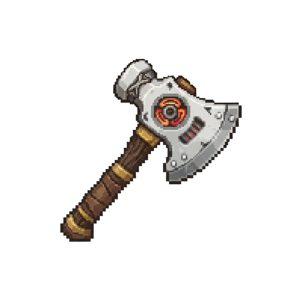 A Turbo-charged Ceramic Rotor Axe
