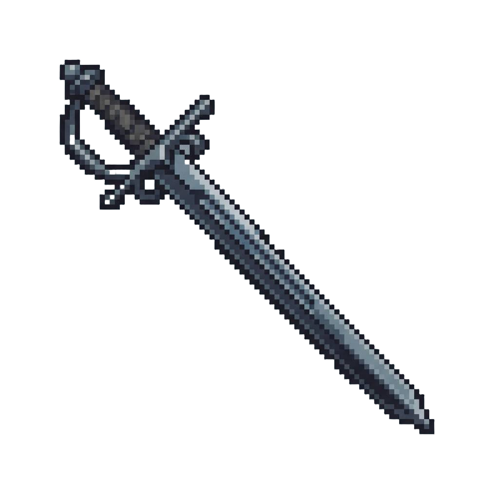 A Pressure-resistant Hardened Alloy Rapier