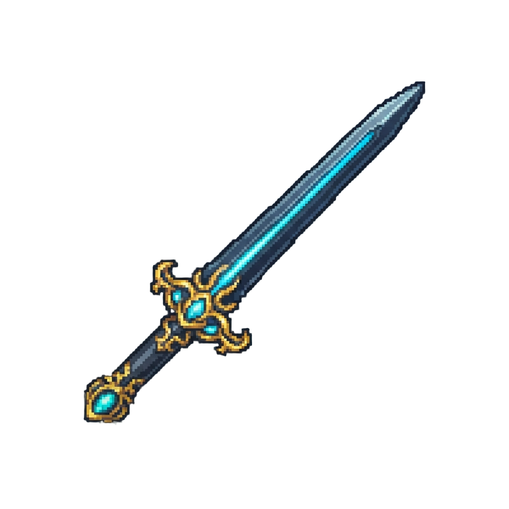 An Ornate Gold-filigreed Cyber Estoc