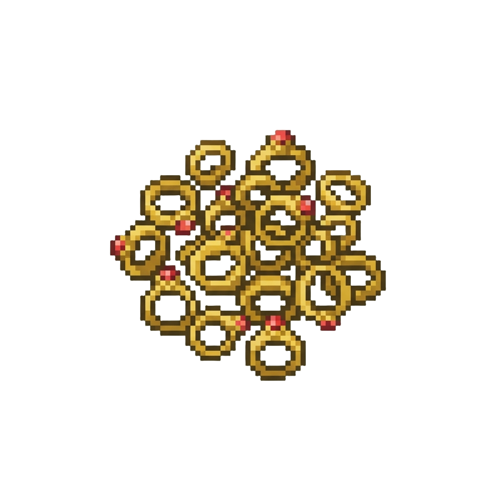 A Scatter of Twenty Golden Rings