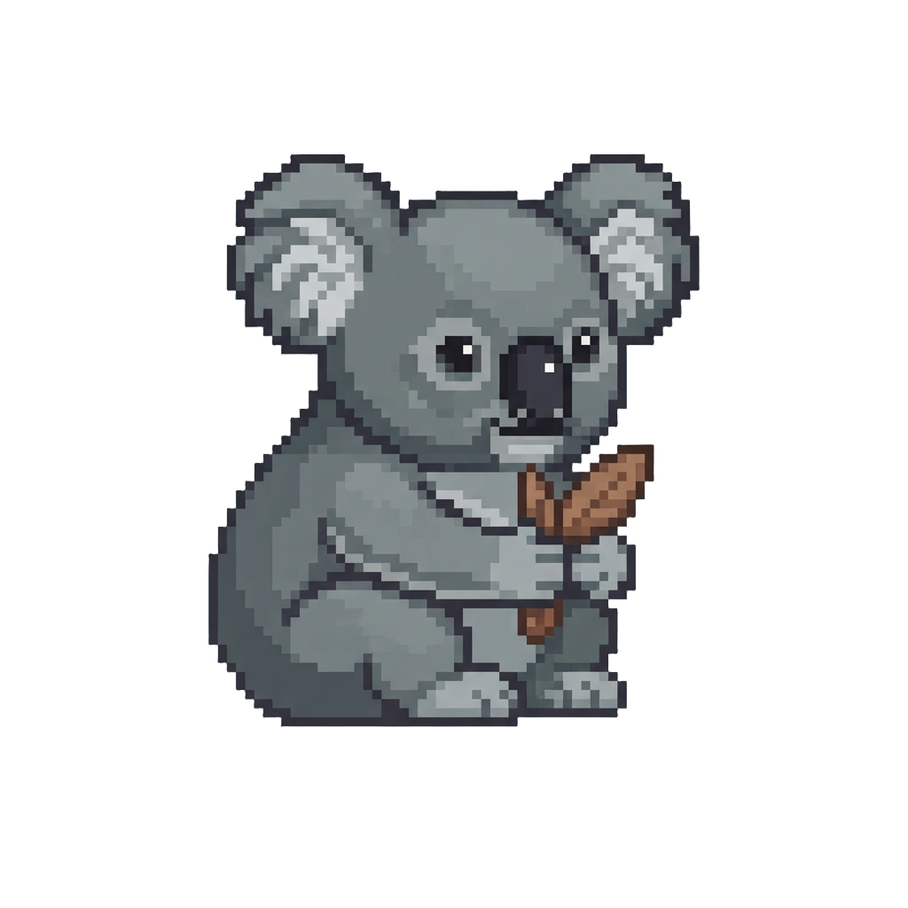 A Friendly Grey Koala
