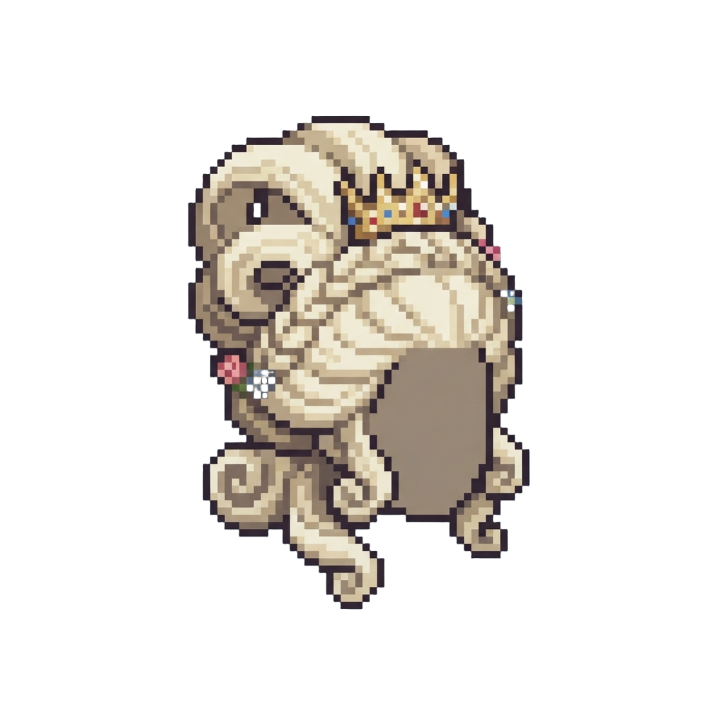 An Enormous Platinum Blonde Country Queen Hair Tower