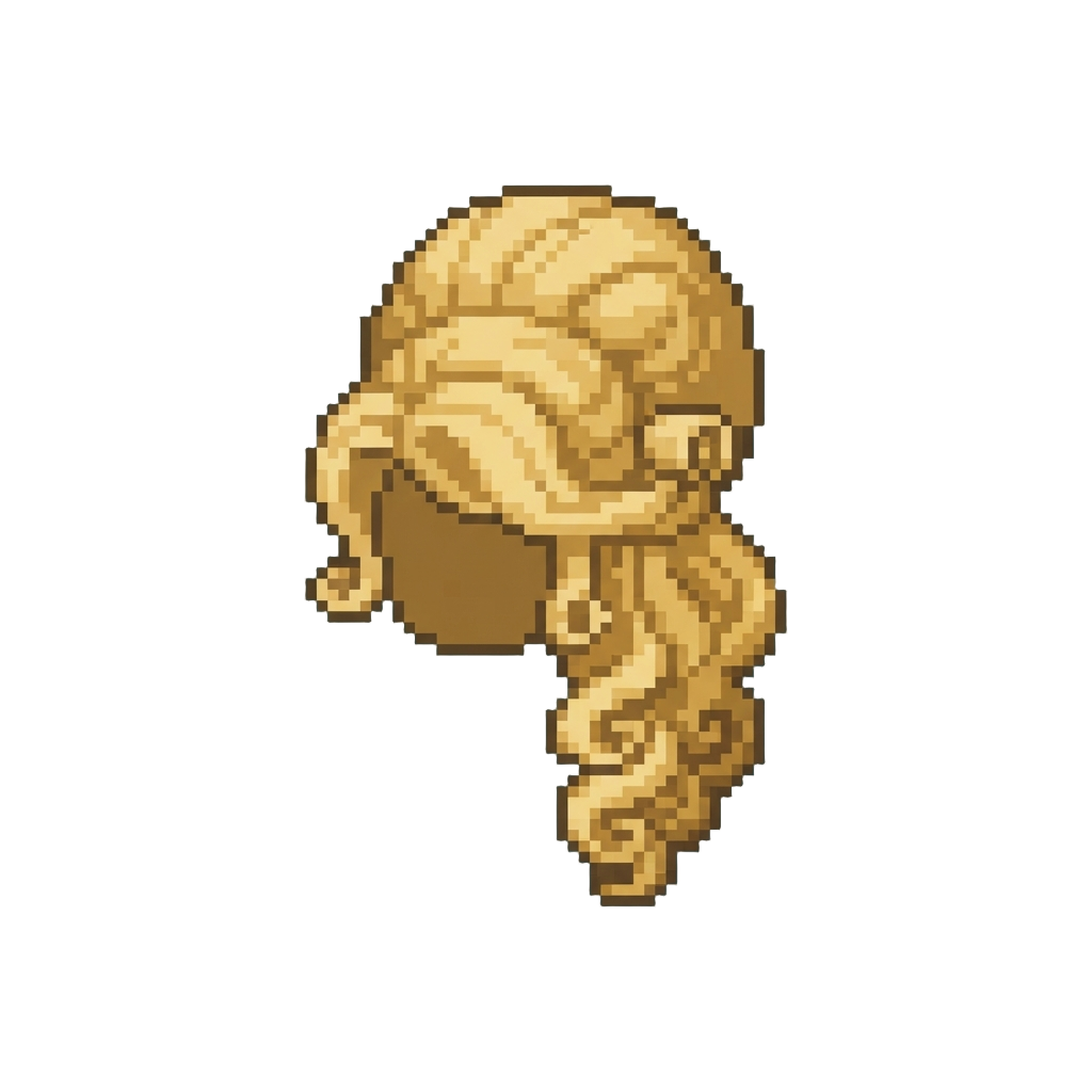 A Sky-high Golden Blonde Southern Diva Cascade