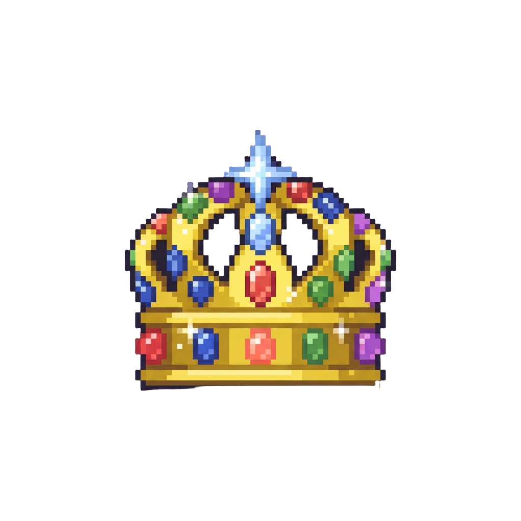 A Glittering Dancefloor Crown Pose