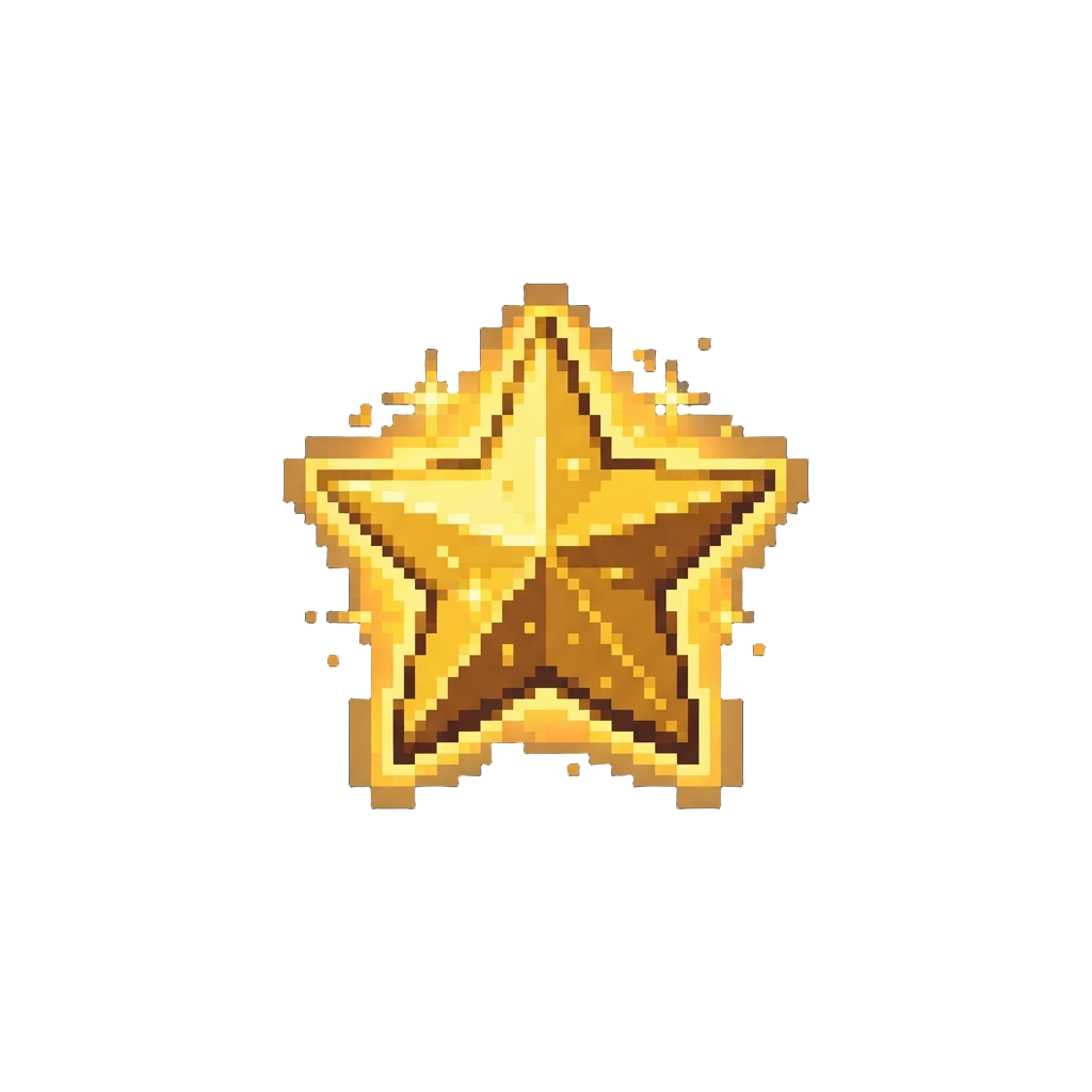 A Golden Spotlight Star Pose
