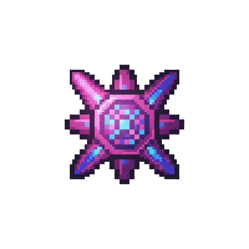A Retro Synthwave Beam Pose