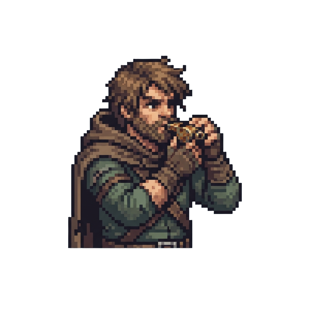 A Mutant Hound Trainer Blowing a Rusty Signal Whistle