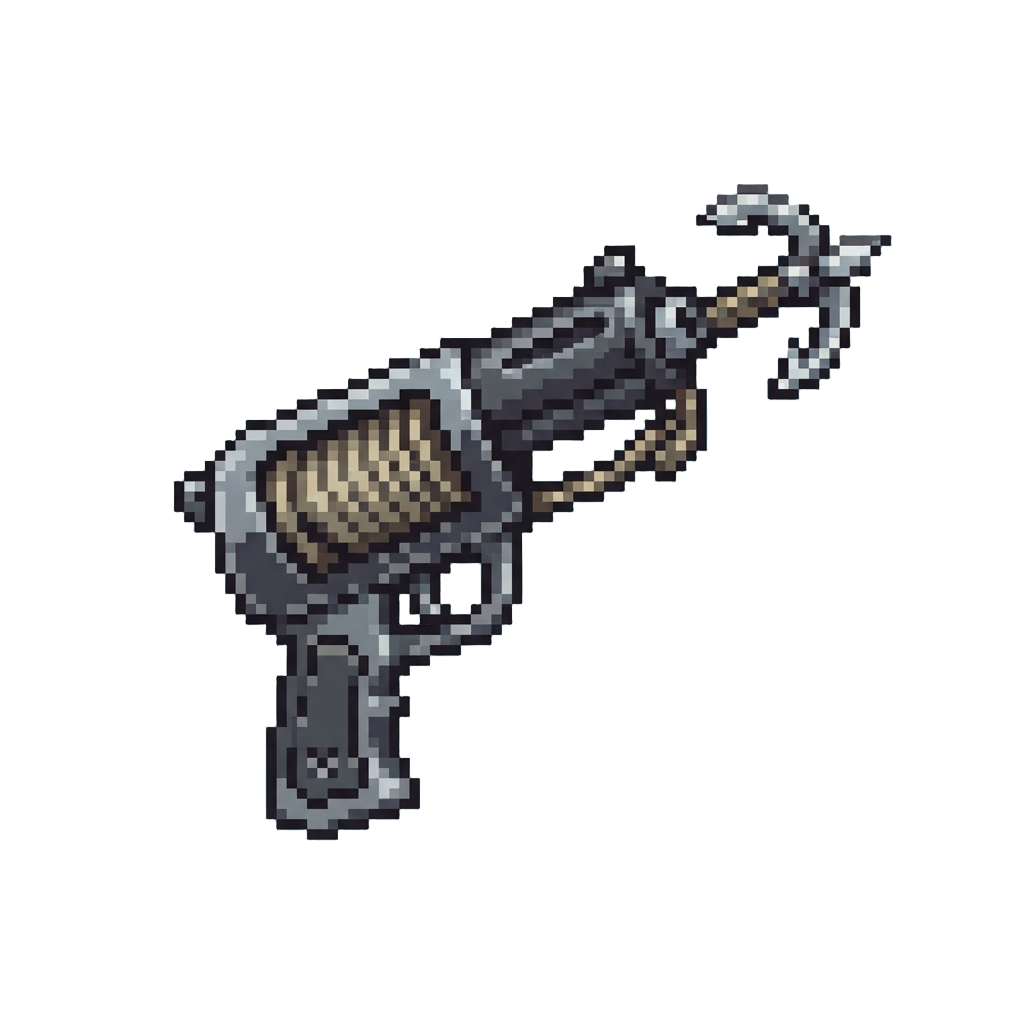 A Shiny Grappler Gun