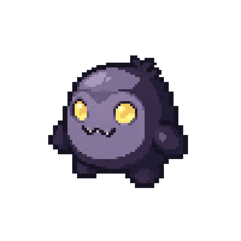 A Cartoonish Squishy Shadow Beast
