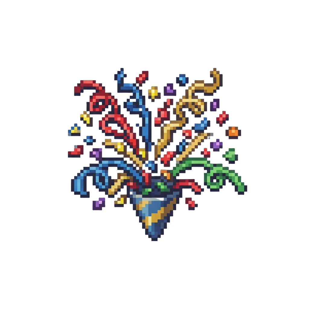 Festive Party Popper Splash