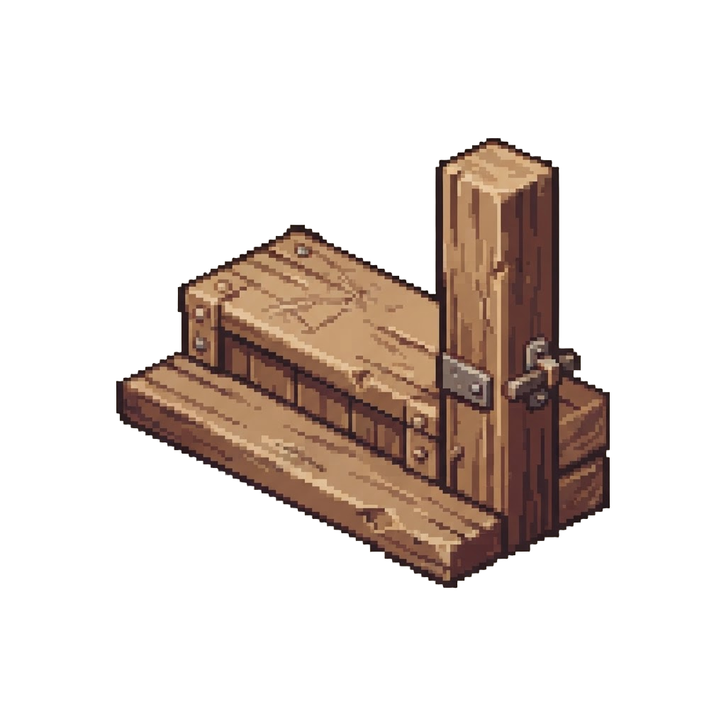 A Wooden Tavern Threshold
