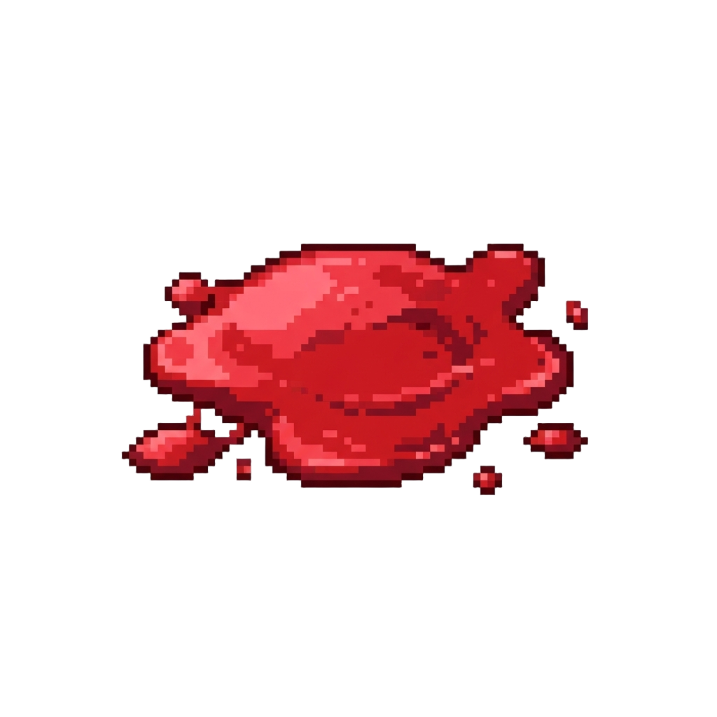 A Puddle of Spilled Potion