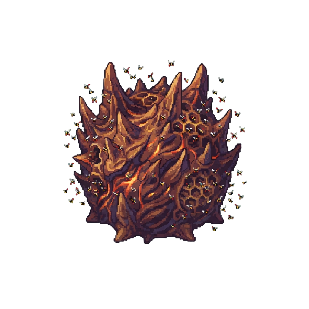 An Alien Hive World Swarming with Thousands of Angry Razor-wasps