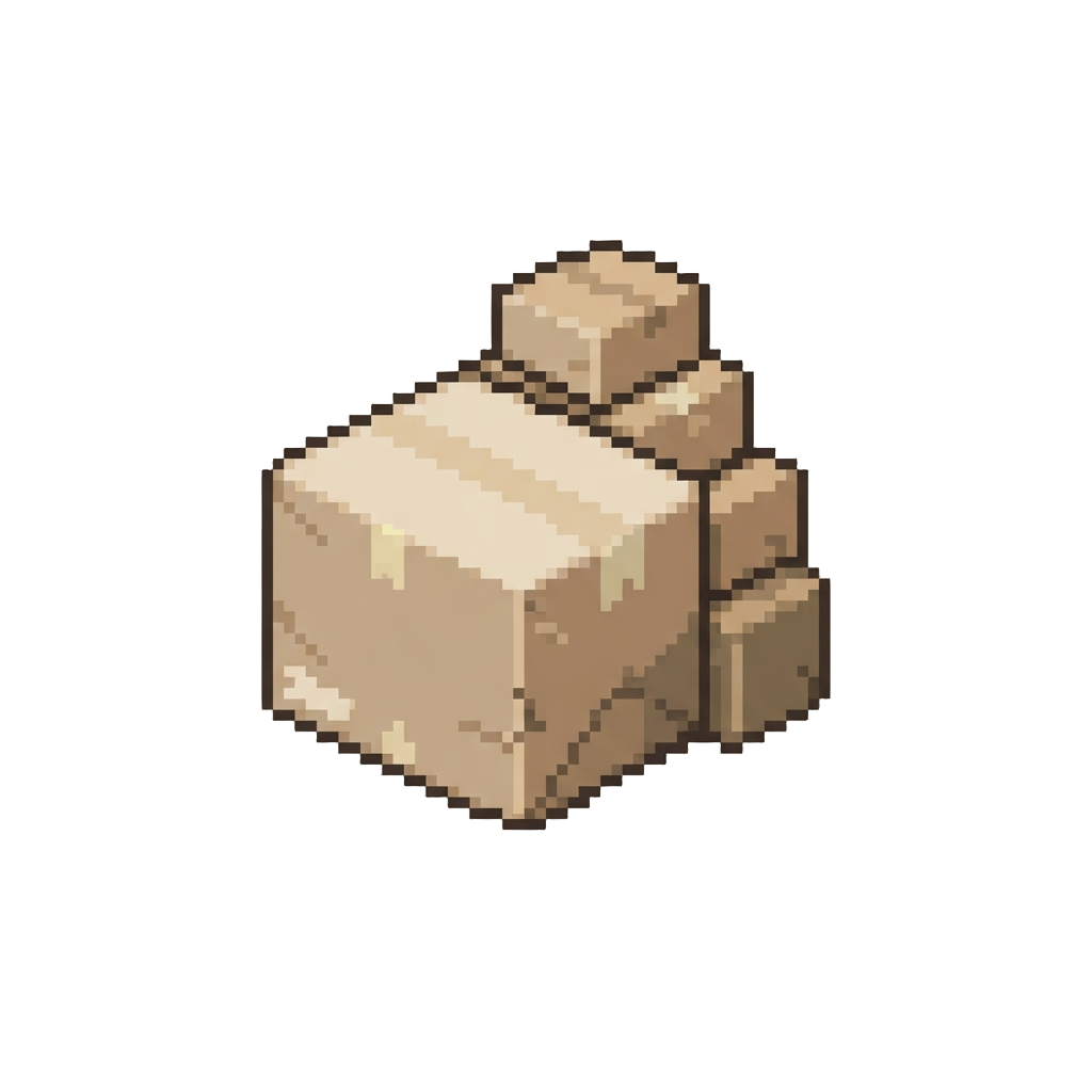 A Stack of Soft Cardboard Boxes