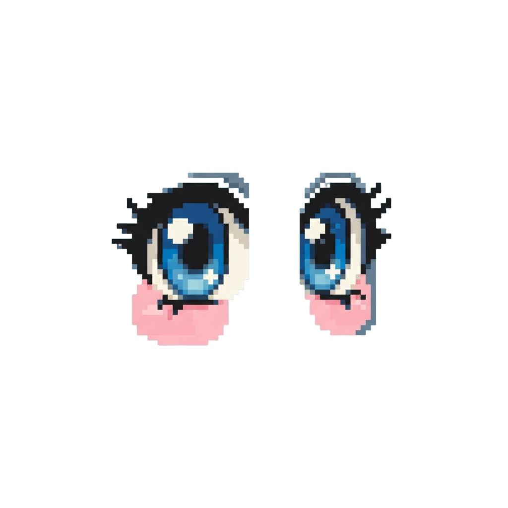 Giant Silly Anime Eyes