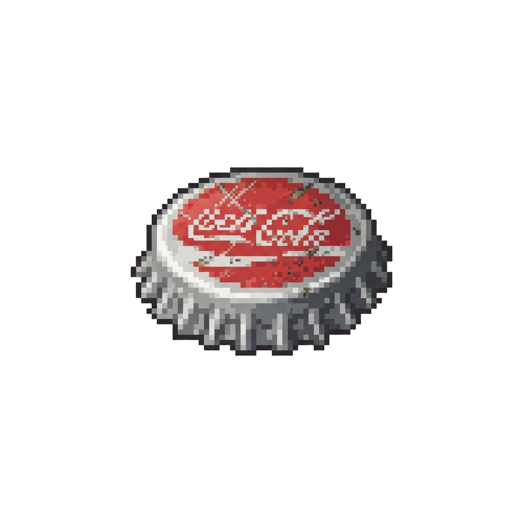A Discarded Soda Bottle Cap
