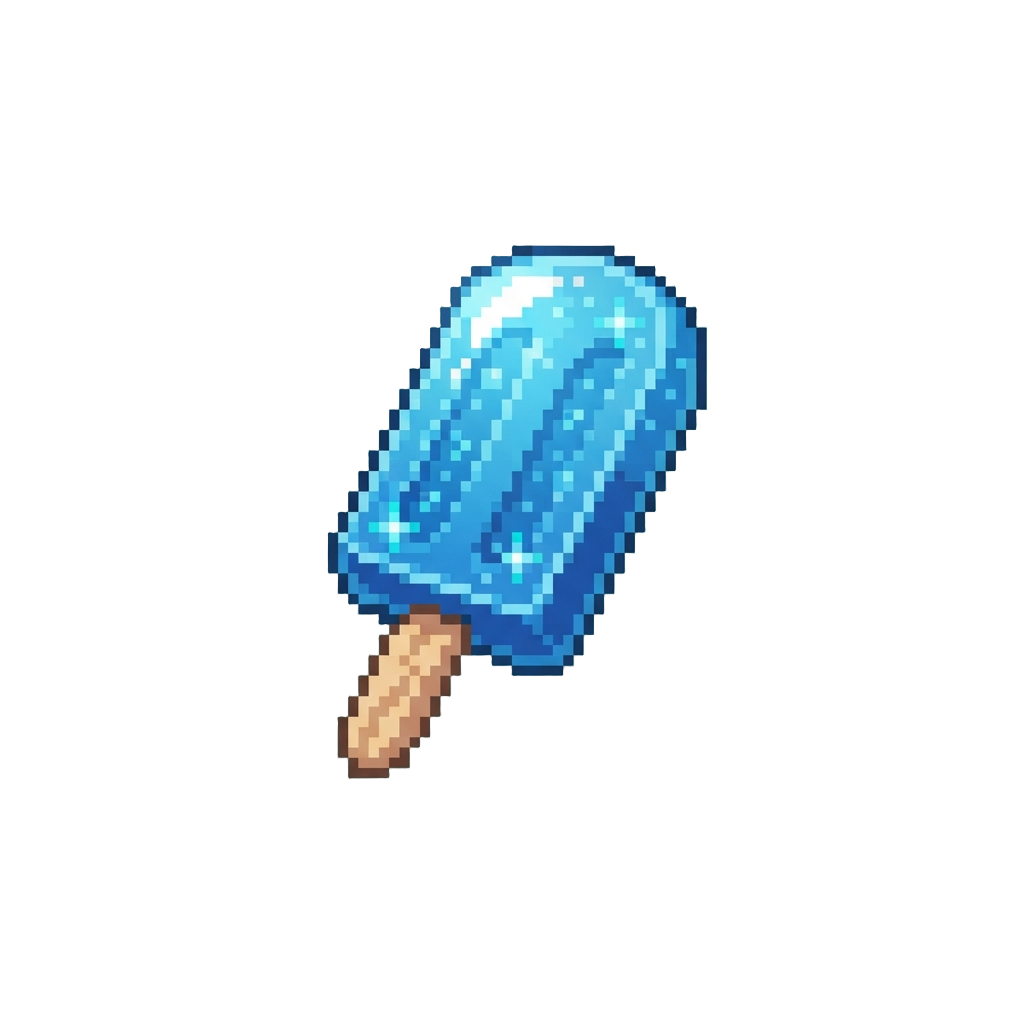 Sparkling Electric Blue Pop