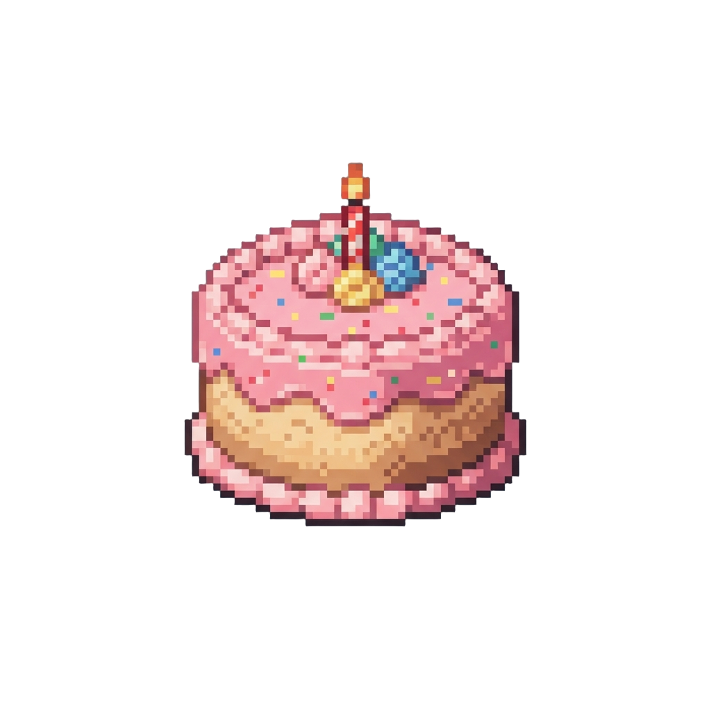 A Plushie-sized Party Cake