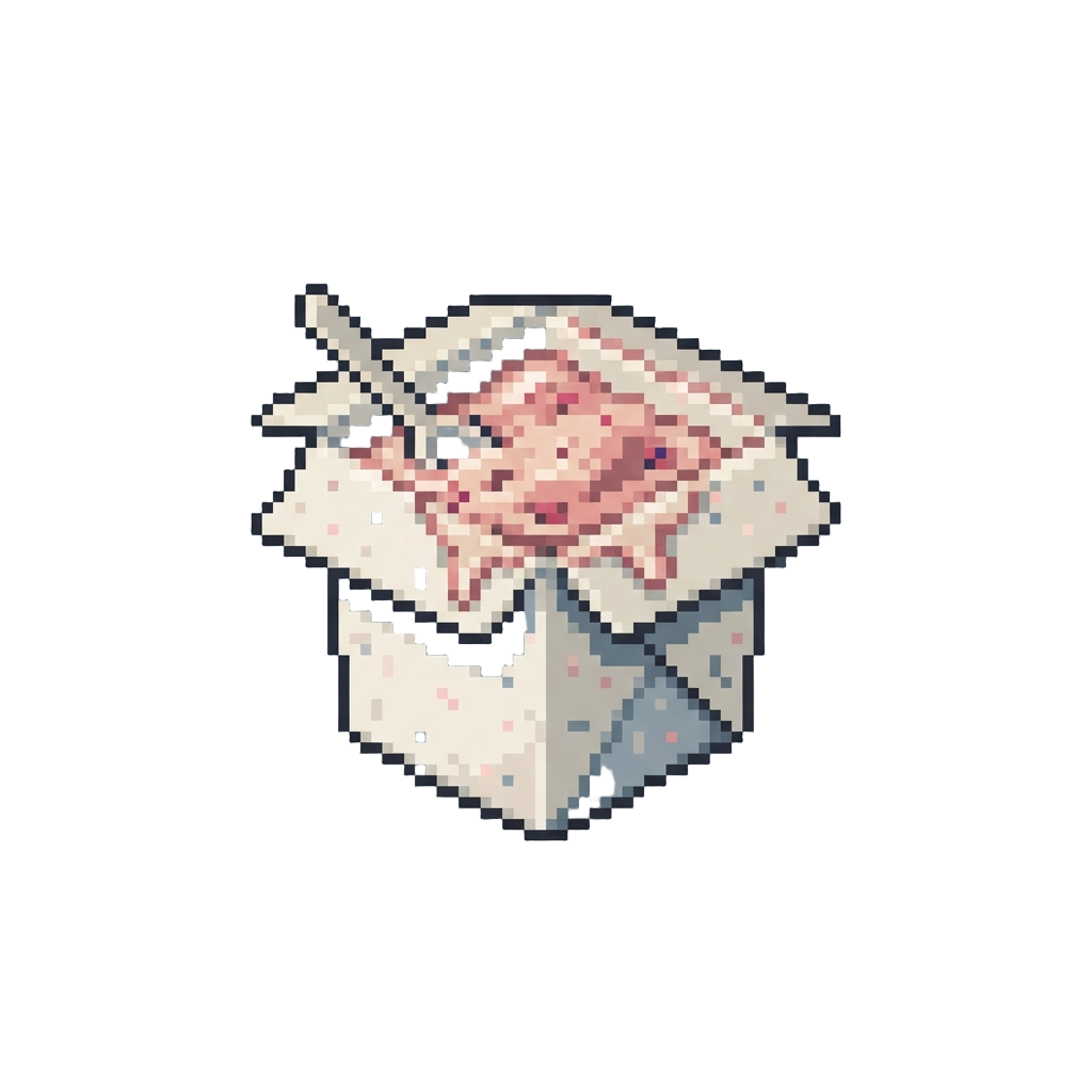 A Carton of Melted Ice Cream