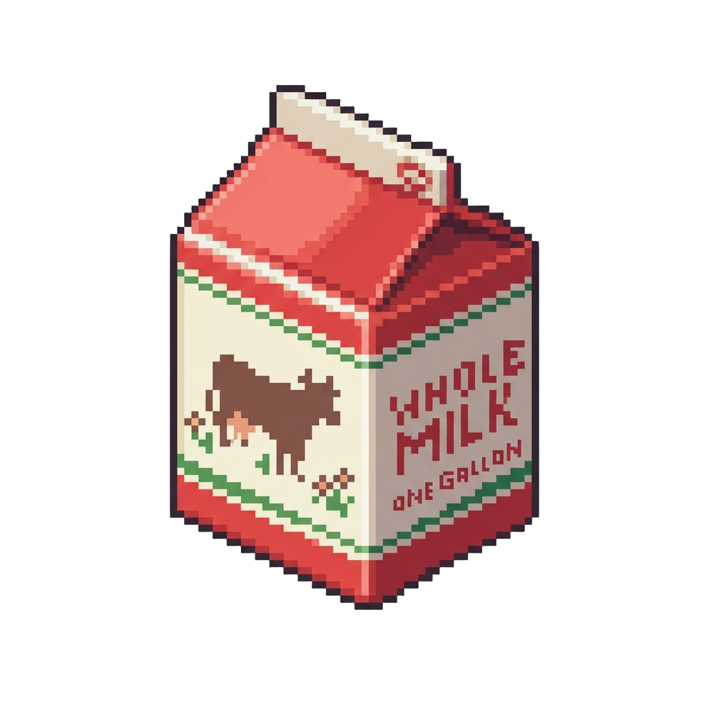 A Giant Carton of Whole Milk