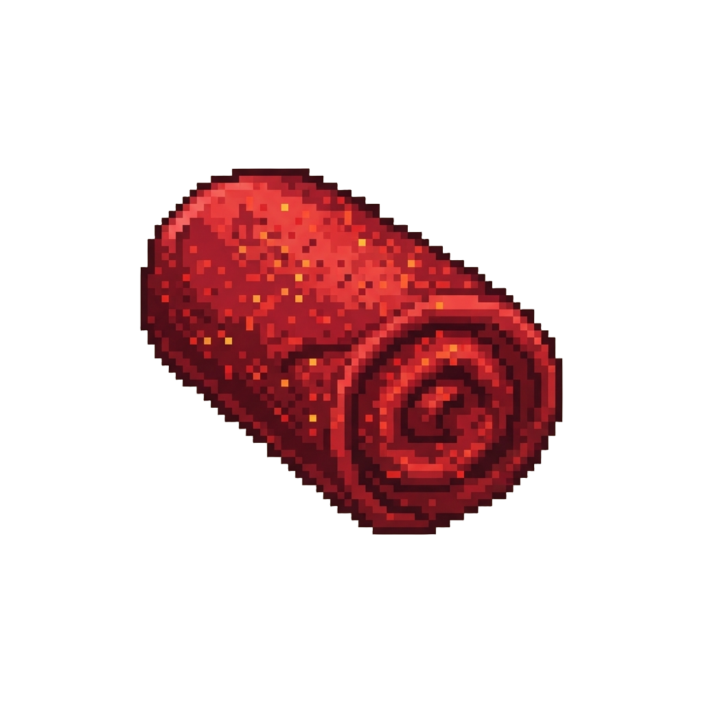 A Dark Crimson Spicy Taki Roll