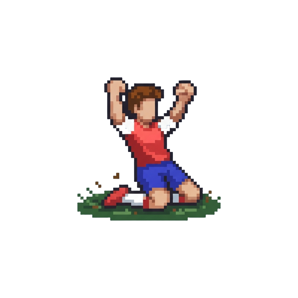 The Knee-slide Across the Turf Into a Double Fist-pump