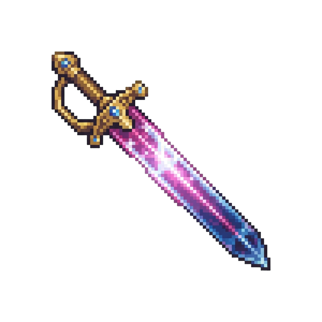 A Pulsating Crystal Rapier