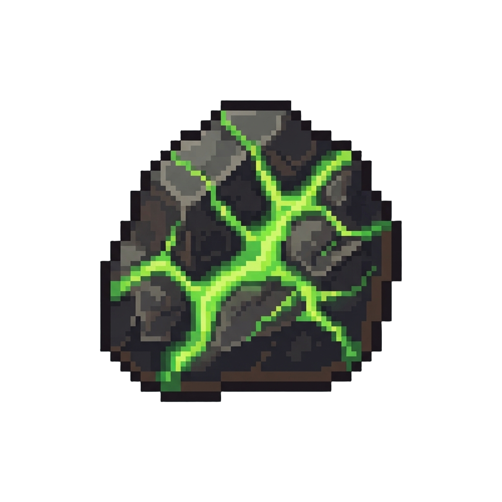 Toxic Neon Green Vein Glow