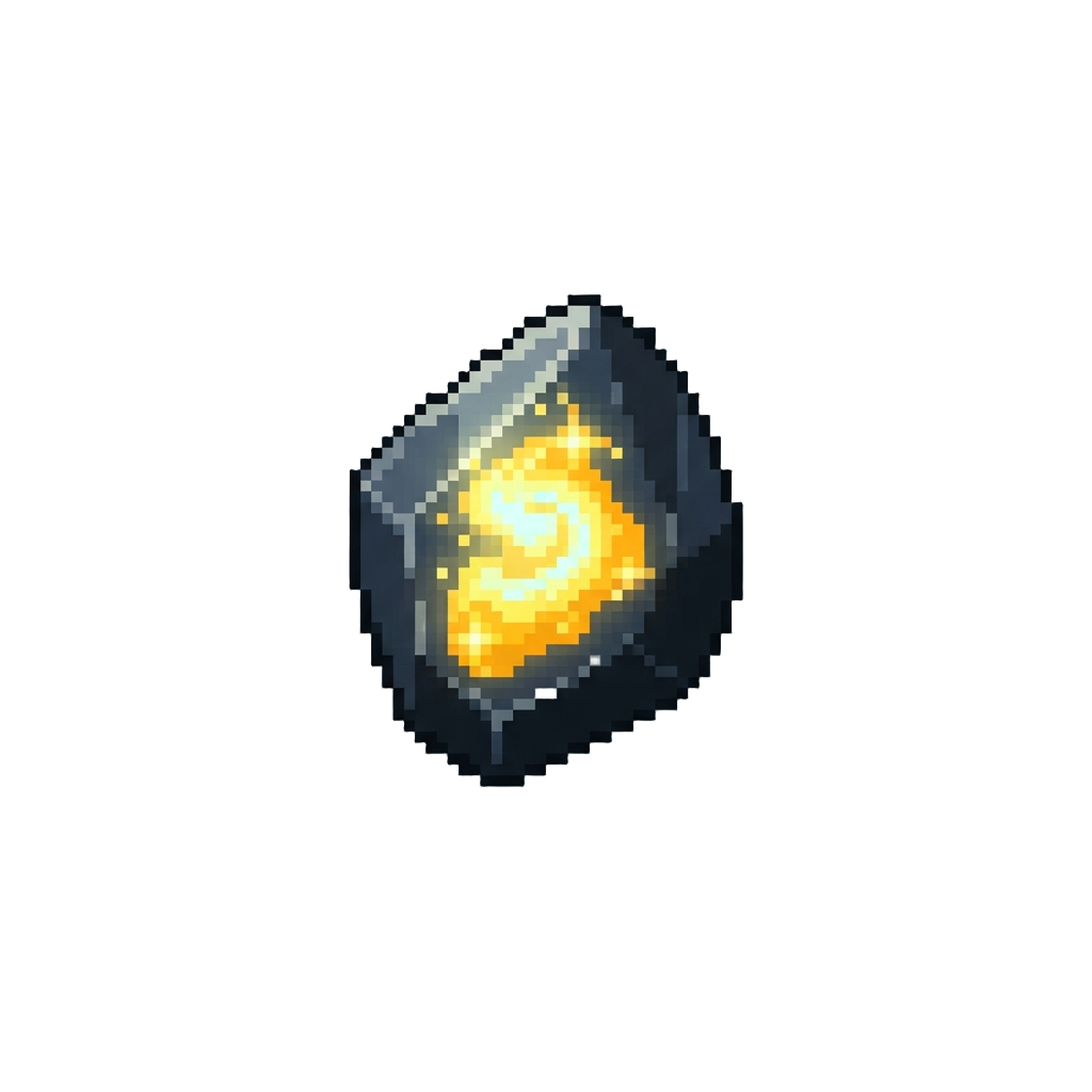 Cosmic Golden Bioluminescent Glow