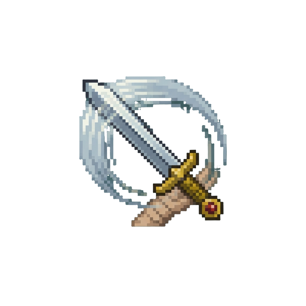 A Dramatic Blade-spin Before Sheathing the Hilt