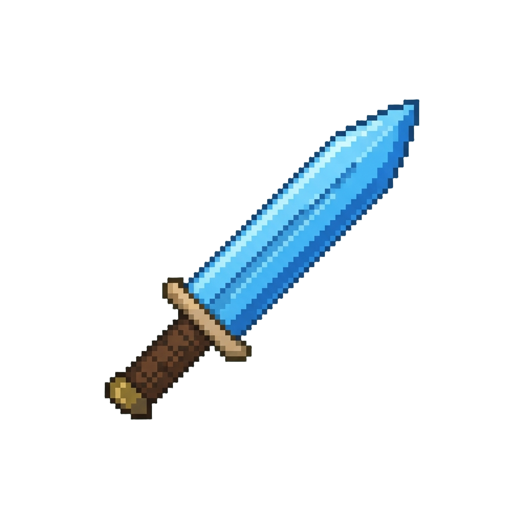 A Bright Sky Blue Blade