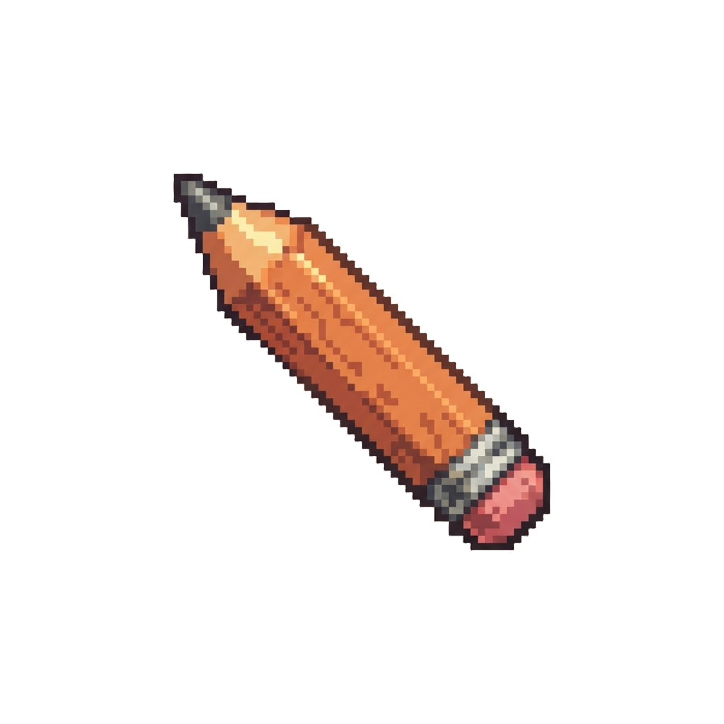 Warm Colored Pencil Style with Soft Golden Light
