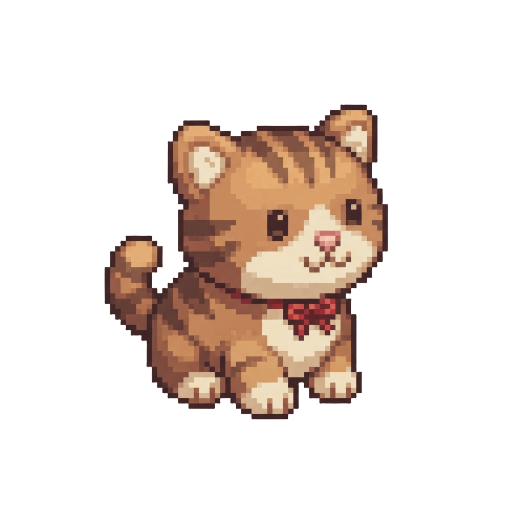 A Miniature Plush Kitten