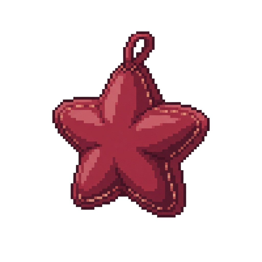 A Velvety Plush Star