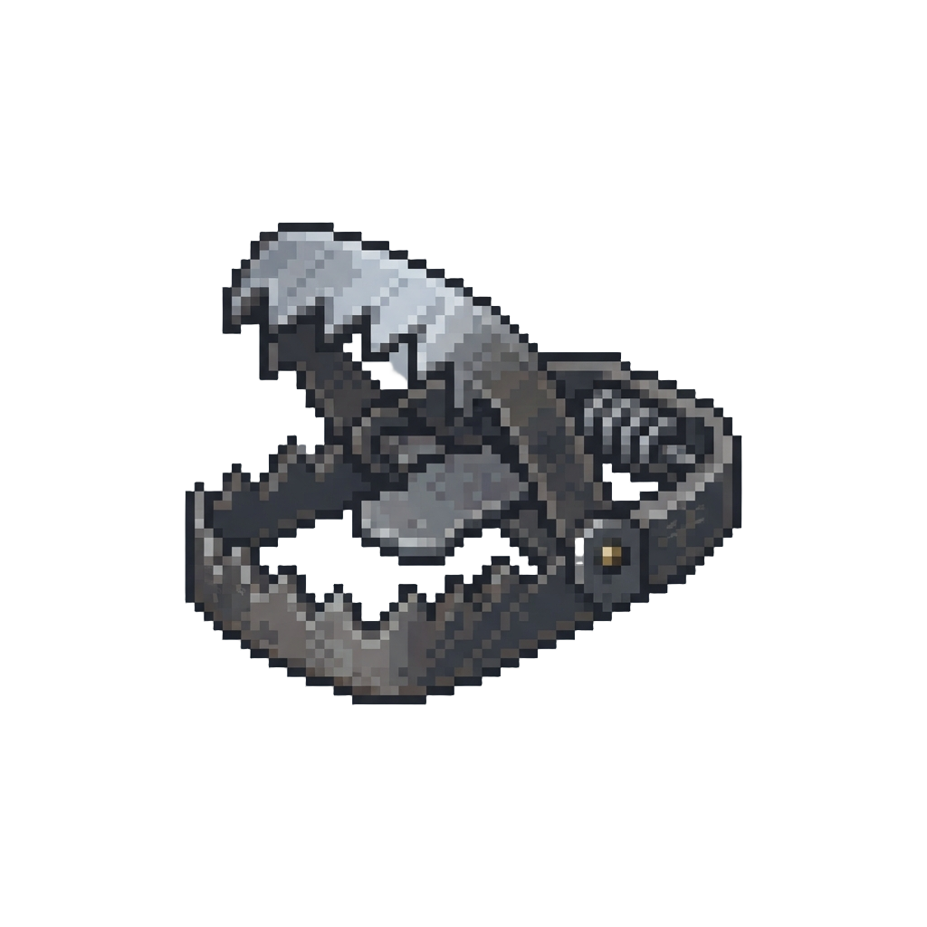 A Pair of Snapping Iron Jaws