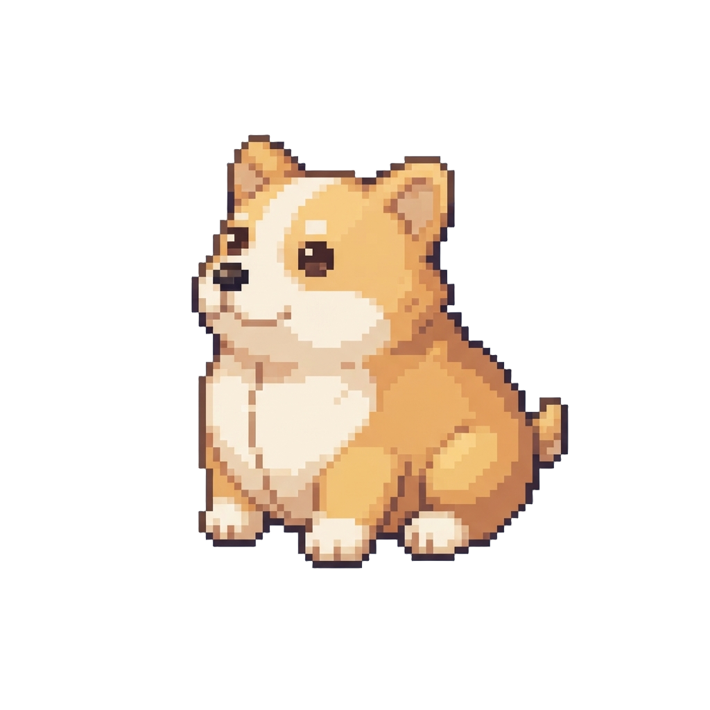 A Chubby Corgi Plush