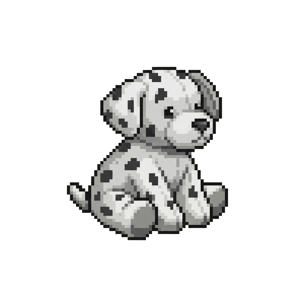 A Giant Spotted Dalmatian Plush