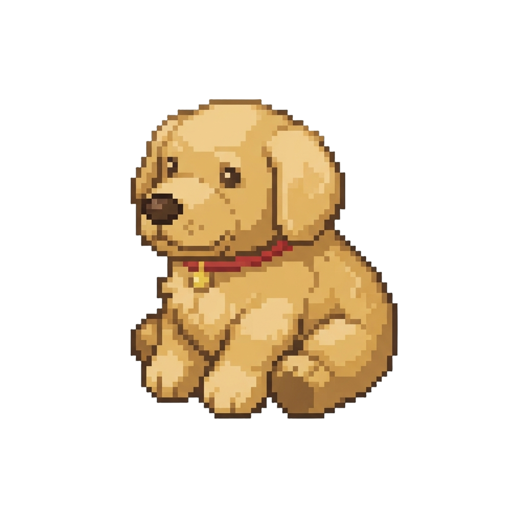 A Giant Fluffy Golden Retriever Plush