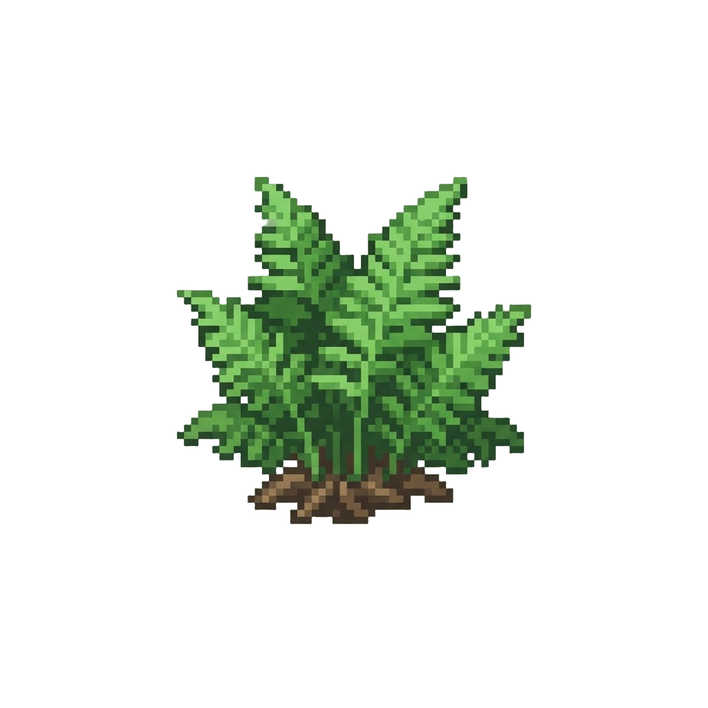 A Lush Patch of Soft Giant Ferns