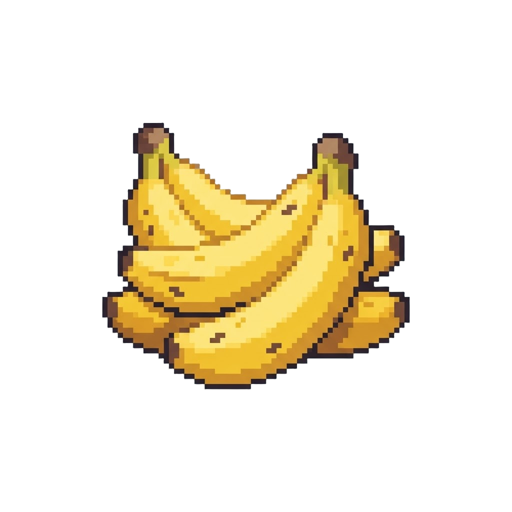 A Pile of Oversized Squishy Bananas
