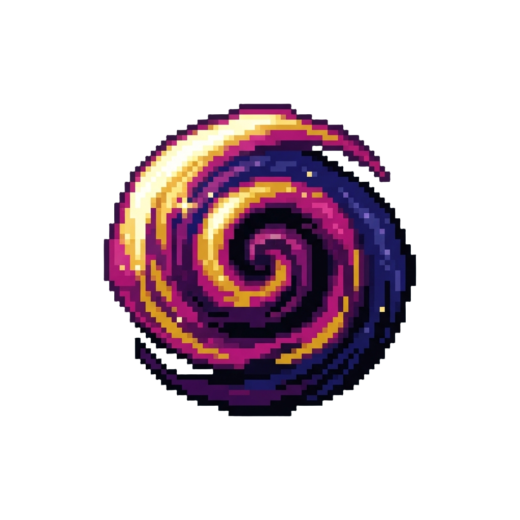 A Swirling Vortex of Cosmic Dust