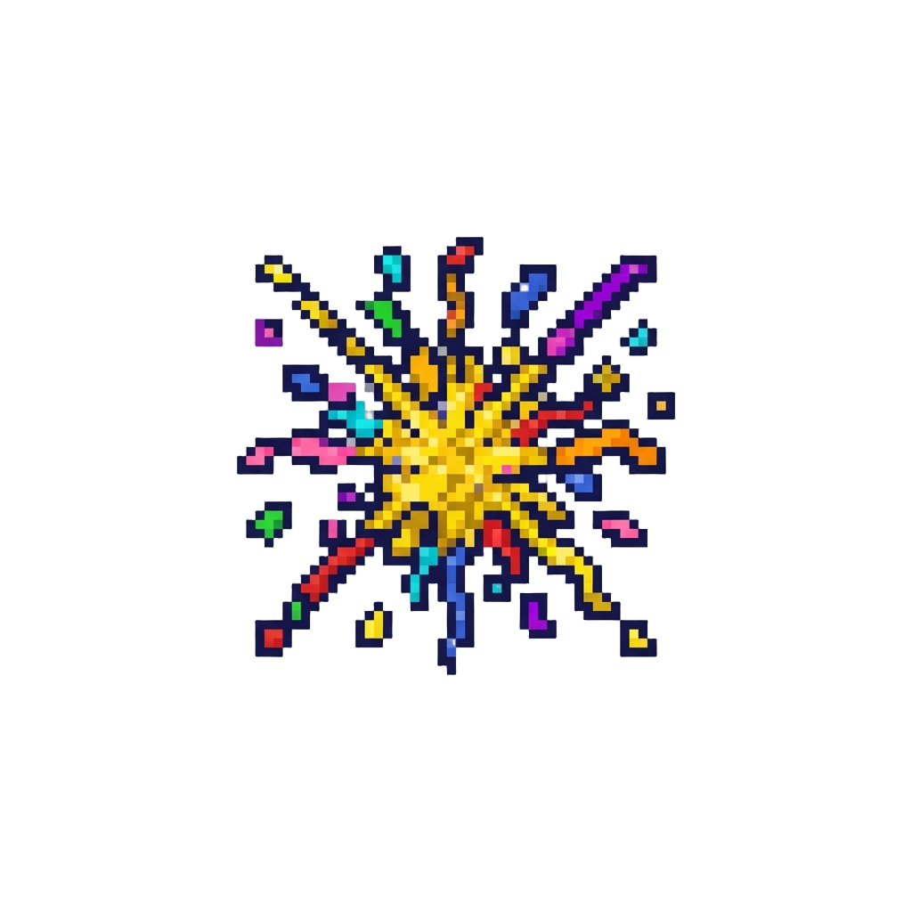 A Celebratory Confetti Blast