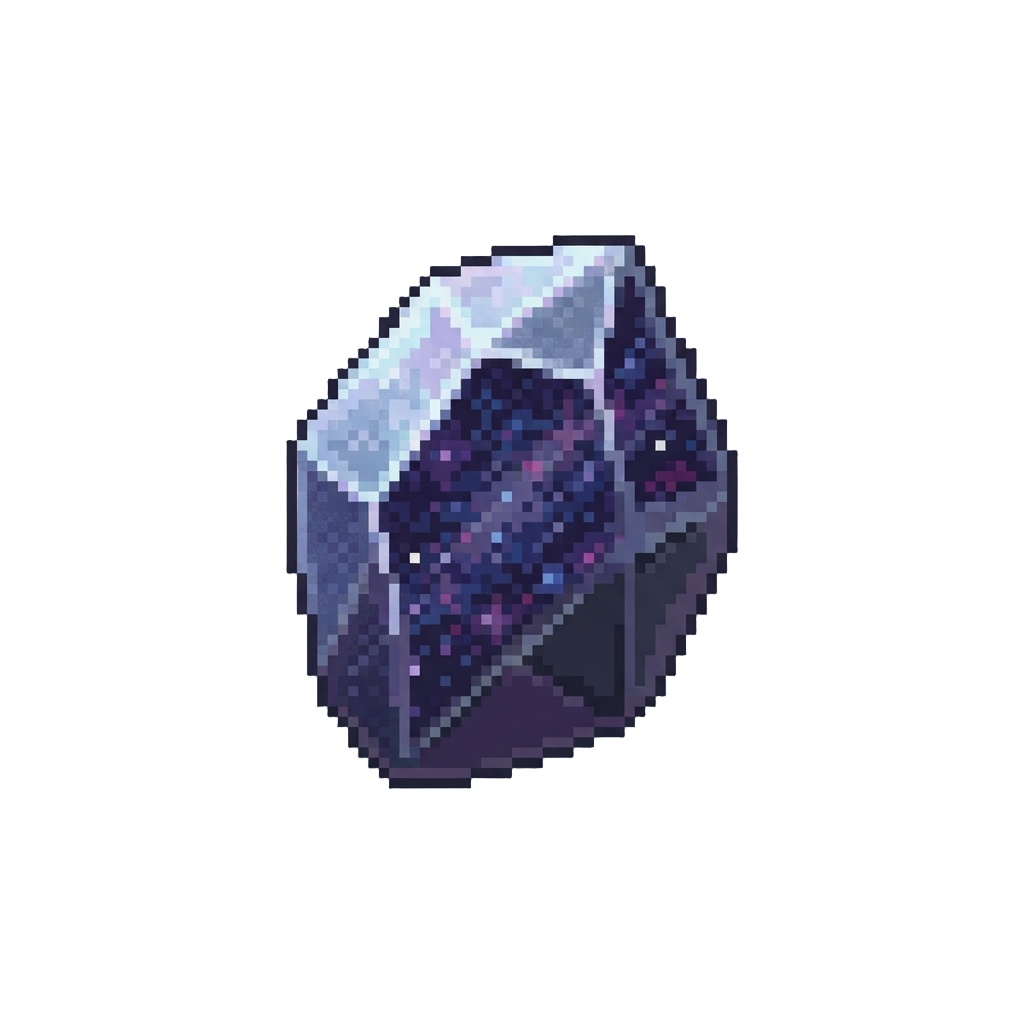 A Frosted Galaxy Quartz