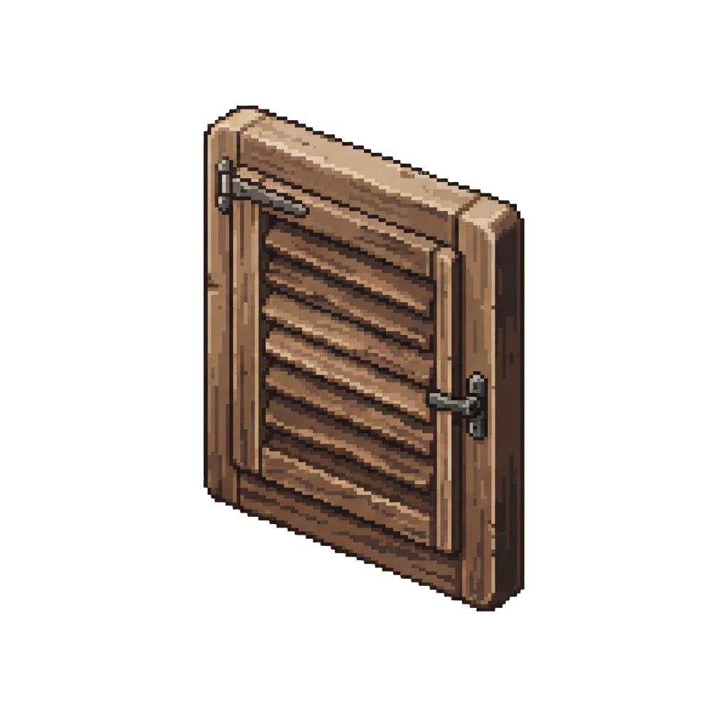 A Loose Window Shutter