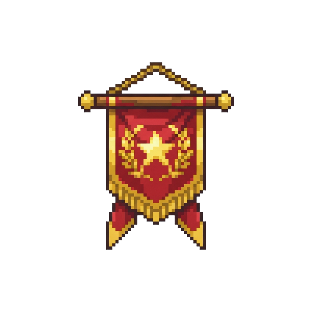 A Celebratory Victory Banner