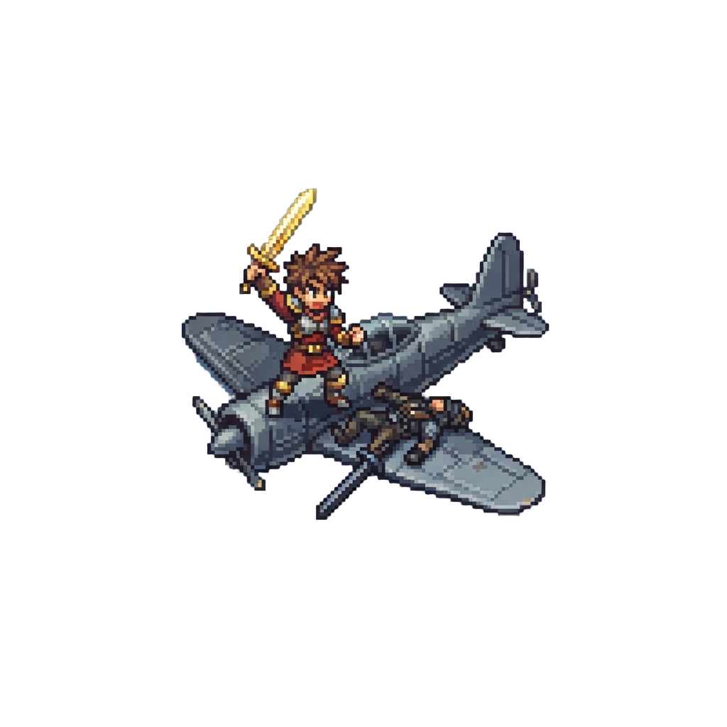 Winning an Epic Sword Fight on Top of a Flying Airplane