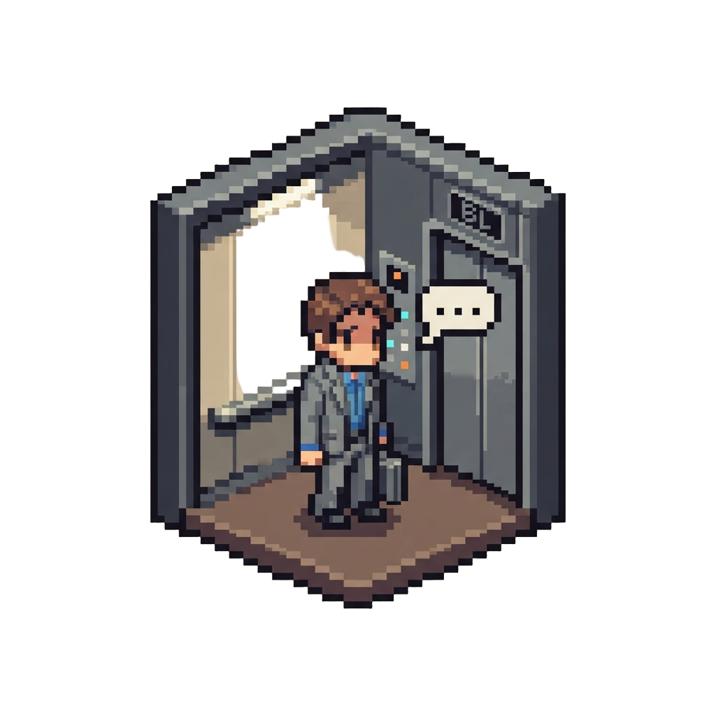 Getting Stuck in an Endless Elevator Conversation